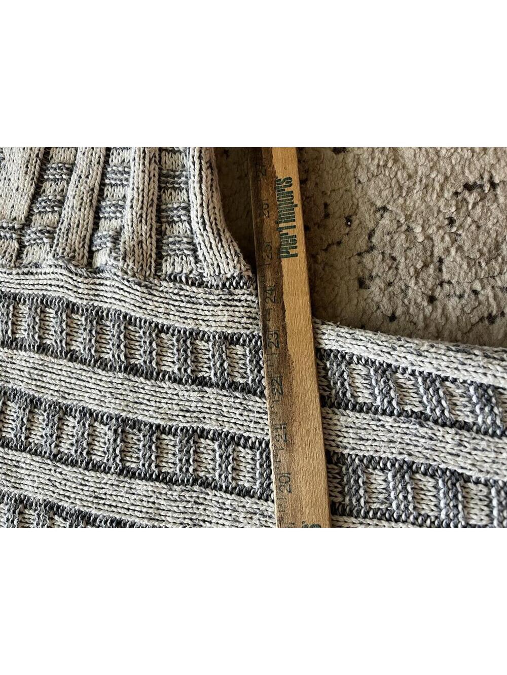 Vintage Boathouse Row Geometric Knit Sweater Large - Picture 5 of 6